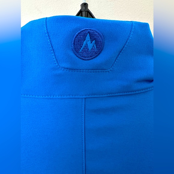NWTs Marmot Men’s Tempo Softshell Jacket. Cobalt Blue. Large - Picture 3 of 11